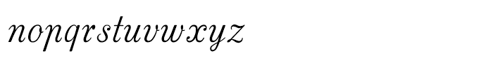 Constanze Pro Regular Font LOWERCASE