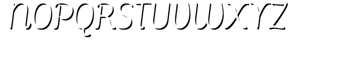 Consuelo Shadow 2 Italic Font UPPERCASE