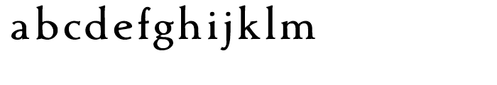 Contenu Regular Font LOWERCASE