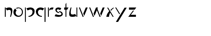 Contype Plain Font LOWERCASE