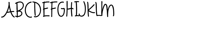 Cookie Nookie Regular Font UPPERCASE