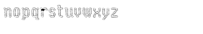 CoolWool CottonClub Font LOWERCASE