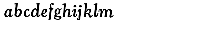 Cooper Old Style Medium Italic Font LOWERCASE