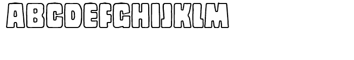 Copal Decorated Font LOWERCASE