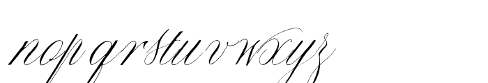 Copperlove Regular Font LOWERCASE