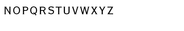 Copperplate Gothic 29 BC Font LOWERCASE