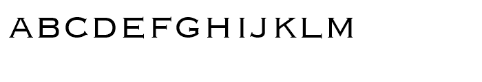 Copperplate Gothic 32 BC Font LOWERCASE