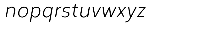 Corbert Condensed Italic Font LOWERCASE