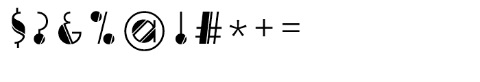 Core Deco C2 Font OTHER CHARS