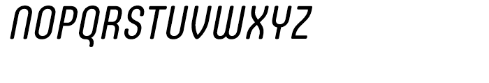 Core Mellow 47 Condensed Regular Italic Font UPPERCASE