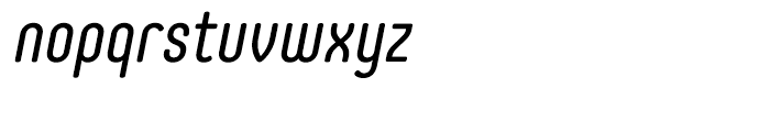 Core Mellow 47 Condensed Regular Italic Font LOWERCASE