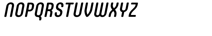 Core Mellow 57 Condensed Medium Italic Font UPPERCASE