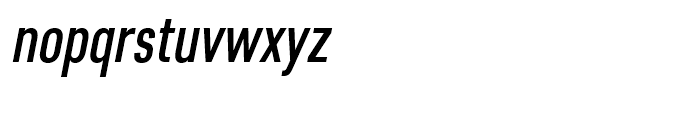 Core Sans D 47 Condensed Medium Italic Font LOWERCASE