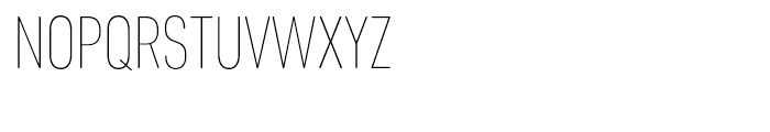Core Sans DS 17 Cn Thin Font UPPERCASE