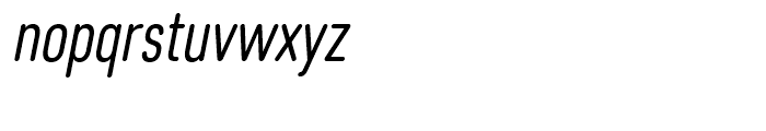 Core Sans DS 37 Cn Regular Italic Font LOWERCASE
