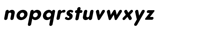 Core Sans GS 75 ExtraBold Italic Font LOWERCASE