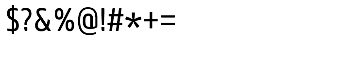 Core Sans M SC 47 Condensed Regular Font OTHER CHARS