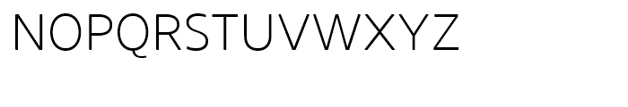 Core Sans N Rounded SC 25 ExtraLight Font LOWERCASE