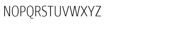 Core Sans N SC 27 Condensed ExtraLight Font LOWERCASE