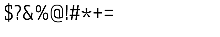 Core Slab M 37 Condensed Light Font OTHER CHARS