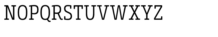 Core Slab M 37 Condensed Light Font UPPERCASE