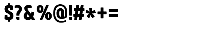 Core Slab M 77 Condensed ExtraBold Font OTHER CHARS