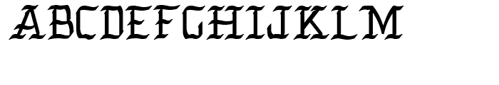 Coronard Regular Font UPPERCASE