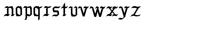 Coronard Regular Font LOWERCASE