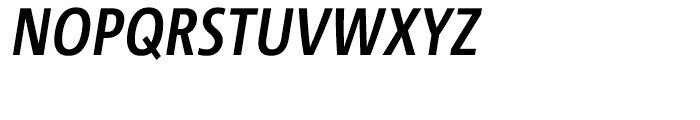 Corpid III C1 Condensed Bold Italic Font UPPERCASE