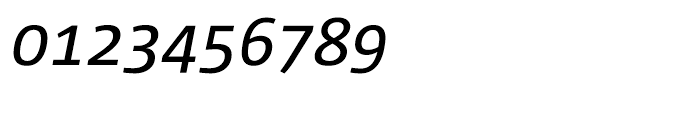 Corpid III C1 Regular Italic Font OTHER CHARS