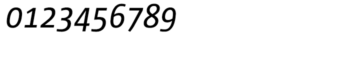Corpid III C1 SemiCondensed Regular Italic Font OTHER CHARS