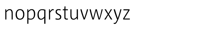 Corpid III E1s SemiCondensed Light Font LOWERCASE