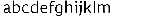 Corpo Sans Regular Font LOWERCASE