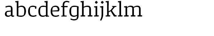 Corpo Serif Regular Font LOWERCASE