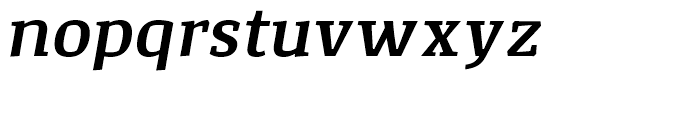 Corpo Serif SemiBold Italic Font LOWERCASE