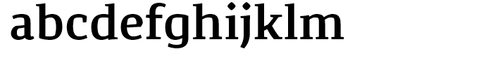 Corpo Serif SemiBold Font LOWERCASE