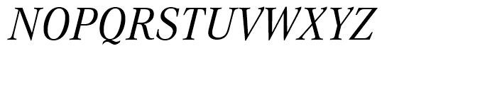 Corporate A Regular Italic Font UPPERCASE