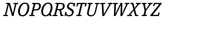 Corporate E Medium Italic Font UPPERCASE