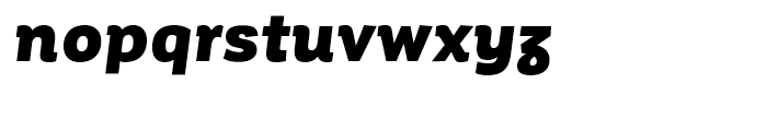 Corporative Alt Black Italic Font LOWERCASE