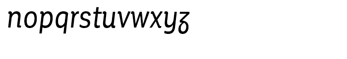 Corporative Alt Cnd Regular Italic Font LOWERCASE