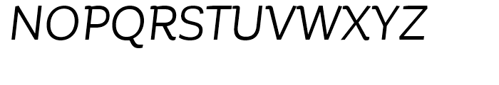 Corporative Alt Regular Italic Font UPPERCASE