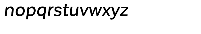 Corporative Sans Medium Italic Font LOWERCASE
