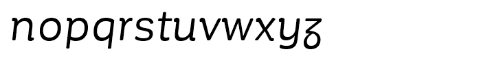 Corporative Soft Alt Regular Italic Font LOWERCASE
