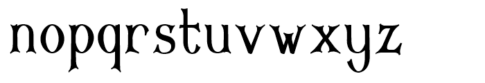 Corsham Condensed Font LOWERCASE