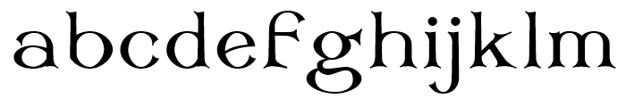 Corsham Regular Font LOWERCASE