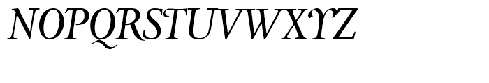 Corsiva Italic Font UPPERCASE