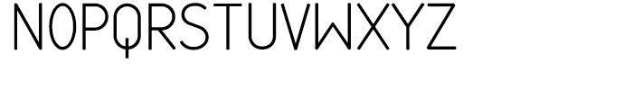 Cortex Regular Font UPPERCASE