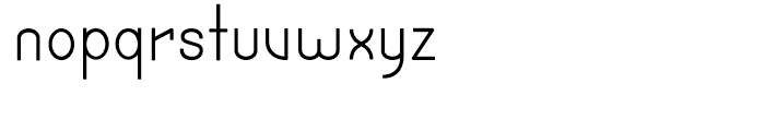 Cortex Regular Font LOWERCASE