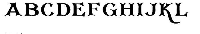 Corton Black Font LOWERCASE