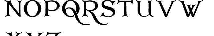 Corton Regular Font UPPERCASE
